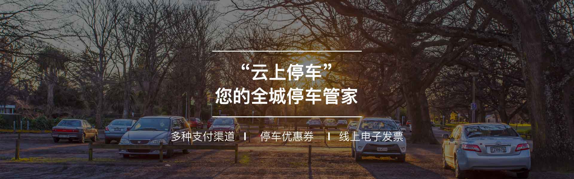 “云上停车”  您的全城停车管家